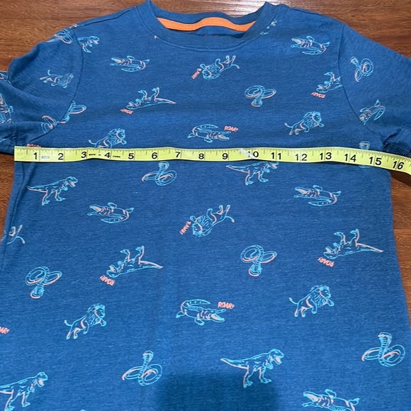 Cat & Jack 3 Shirt Bundle Lion Dinosaur Snake & Solid T Shirt Medium 8-10 - Picture 5 of 16